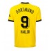 Borussia Dortmund Sebastien Haller #9 Replika Hemma matchkläder 2023-24 Korta ärmar